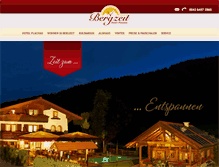 Tablet Screenshot of cms.hotel-bergzeit.com